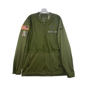 Nike Minnesota Vikings Salute to Service Olive Elite Hybrid Zip Jacket Size XL